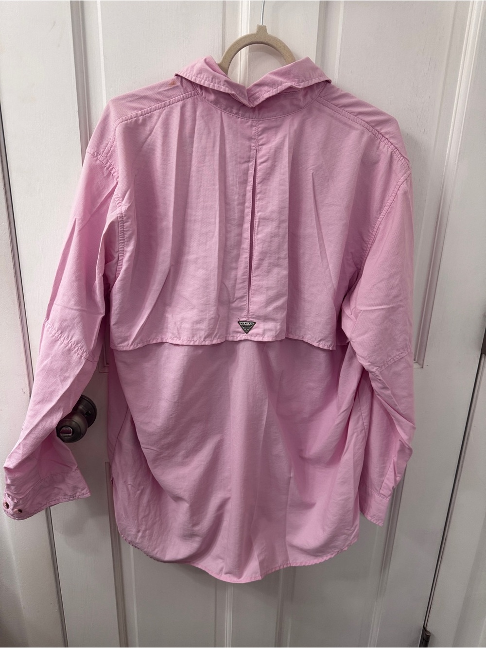 Columbia Women’s Pink Outdoor Utility Shirt-Jacket - Picture 10 of 14